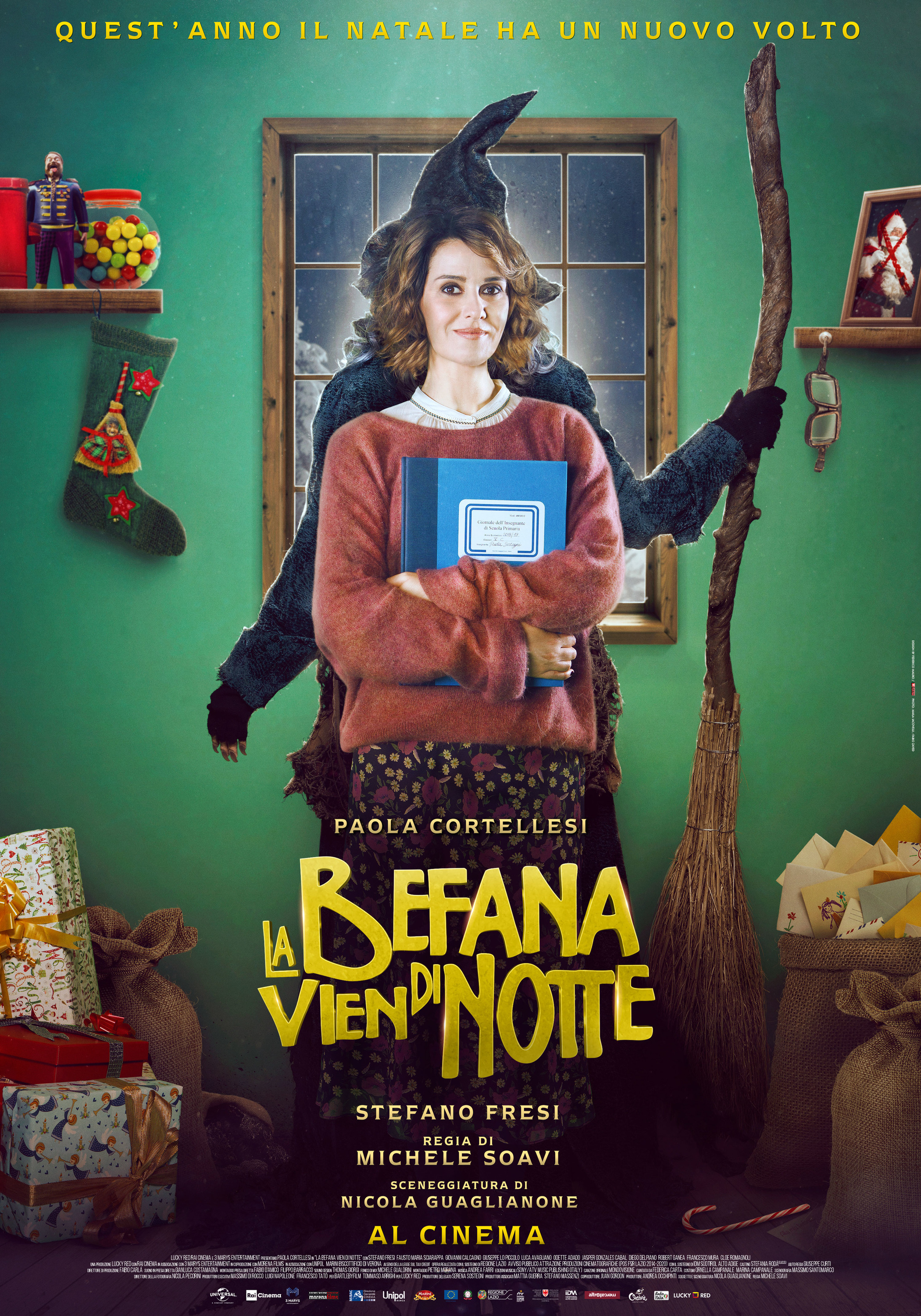 Mega Sized Movie Poster Image for La Befana vien di notte (#3 of 4)