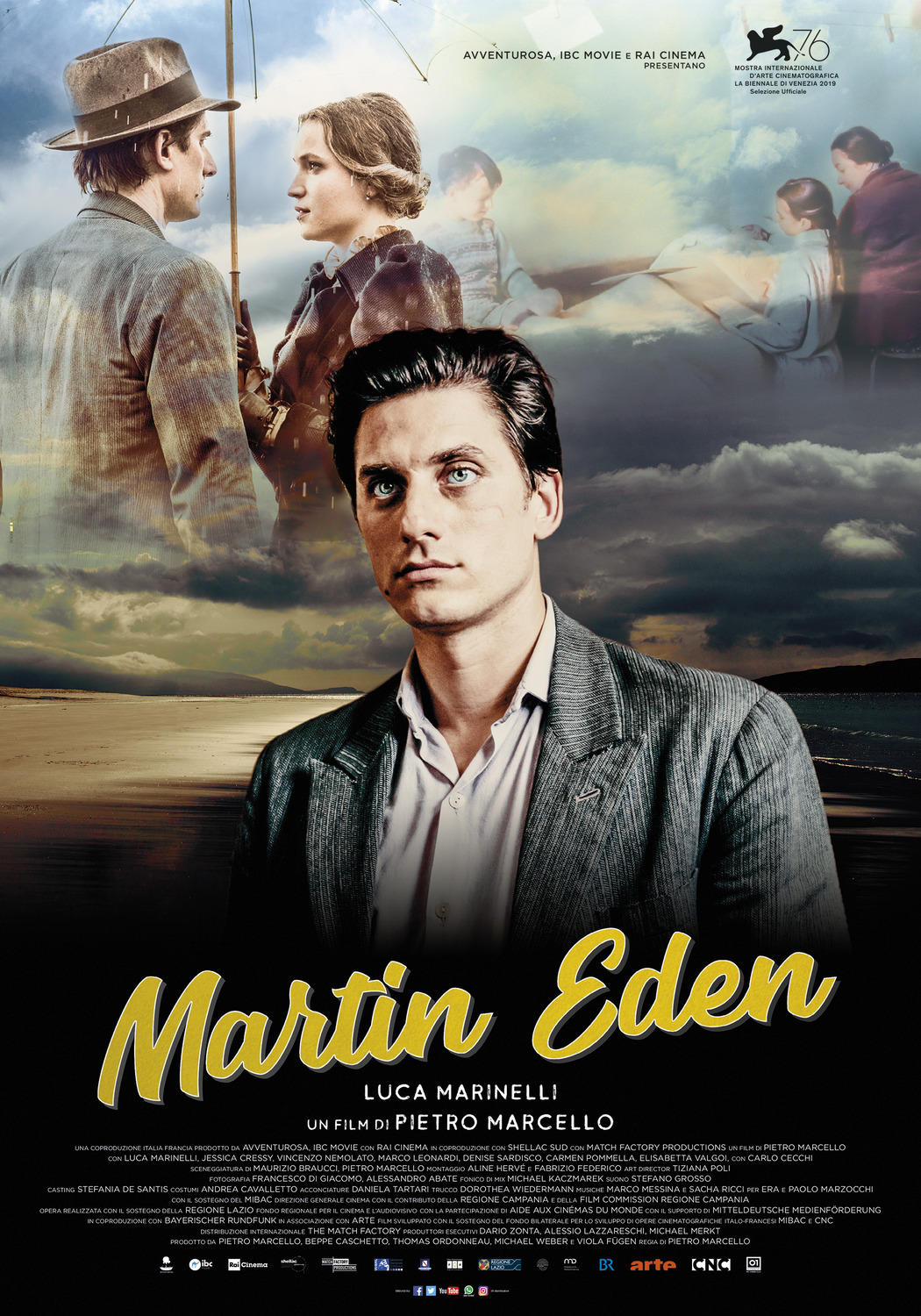 Extra Large Movie Poster Image for Martin Eden (#1 of 5)