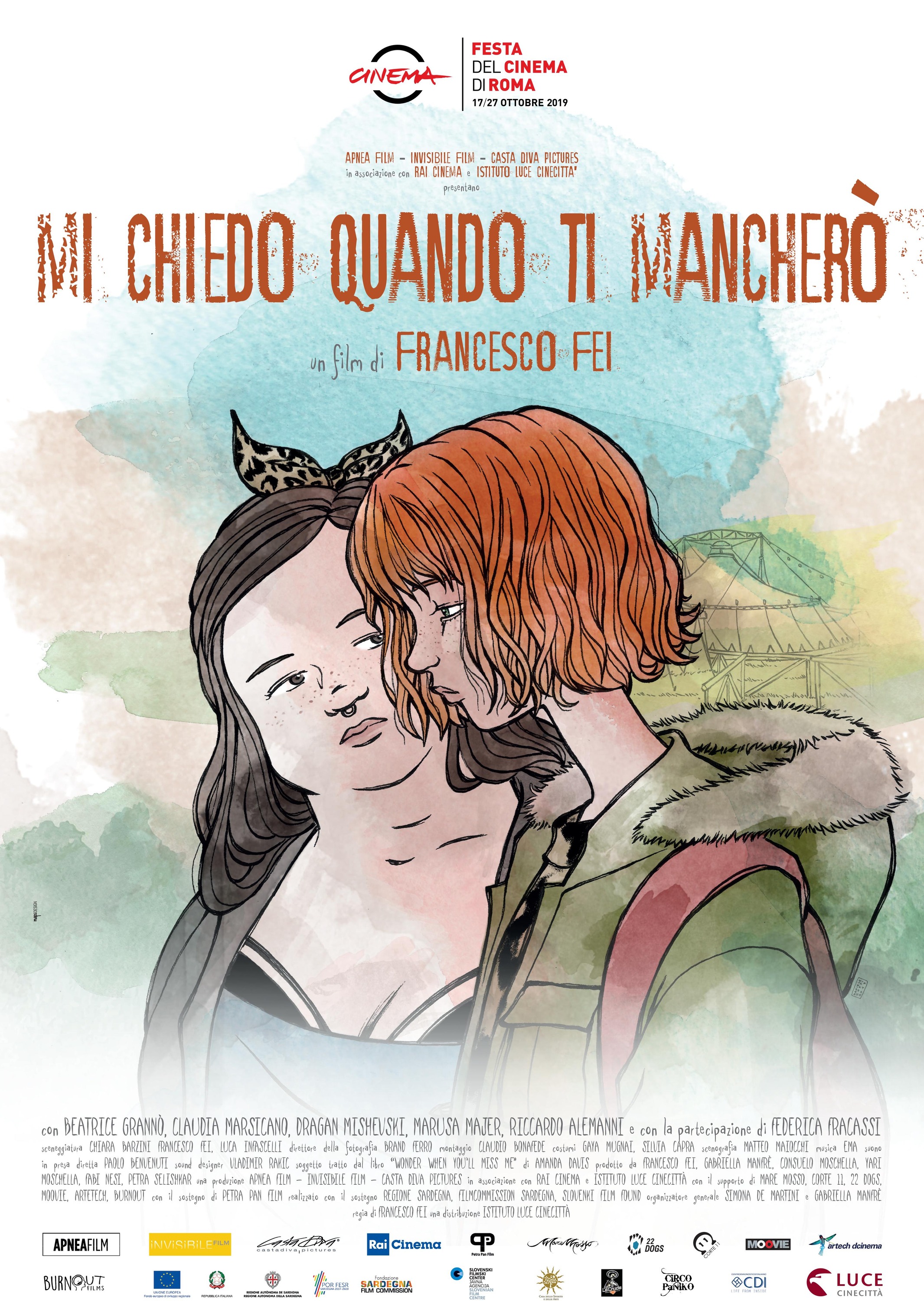 Mega Sized Movie Poster Image for Mi chiedo quando ti mancherò 