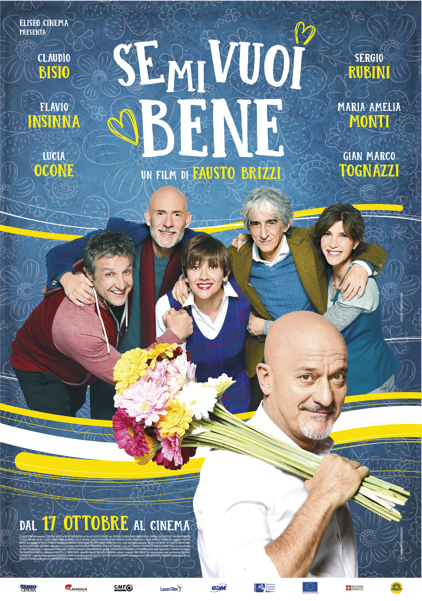 Mega Sized Movie Poster Image for Se mi vuoi bene 