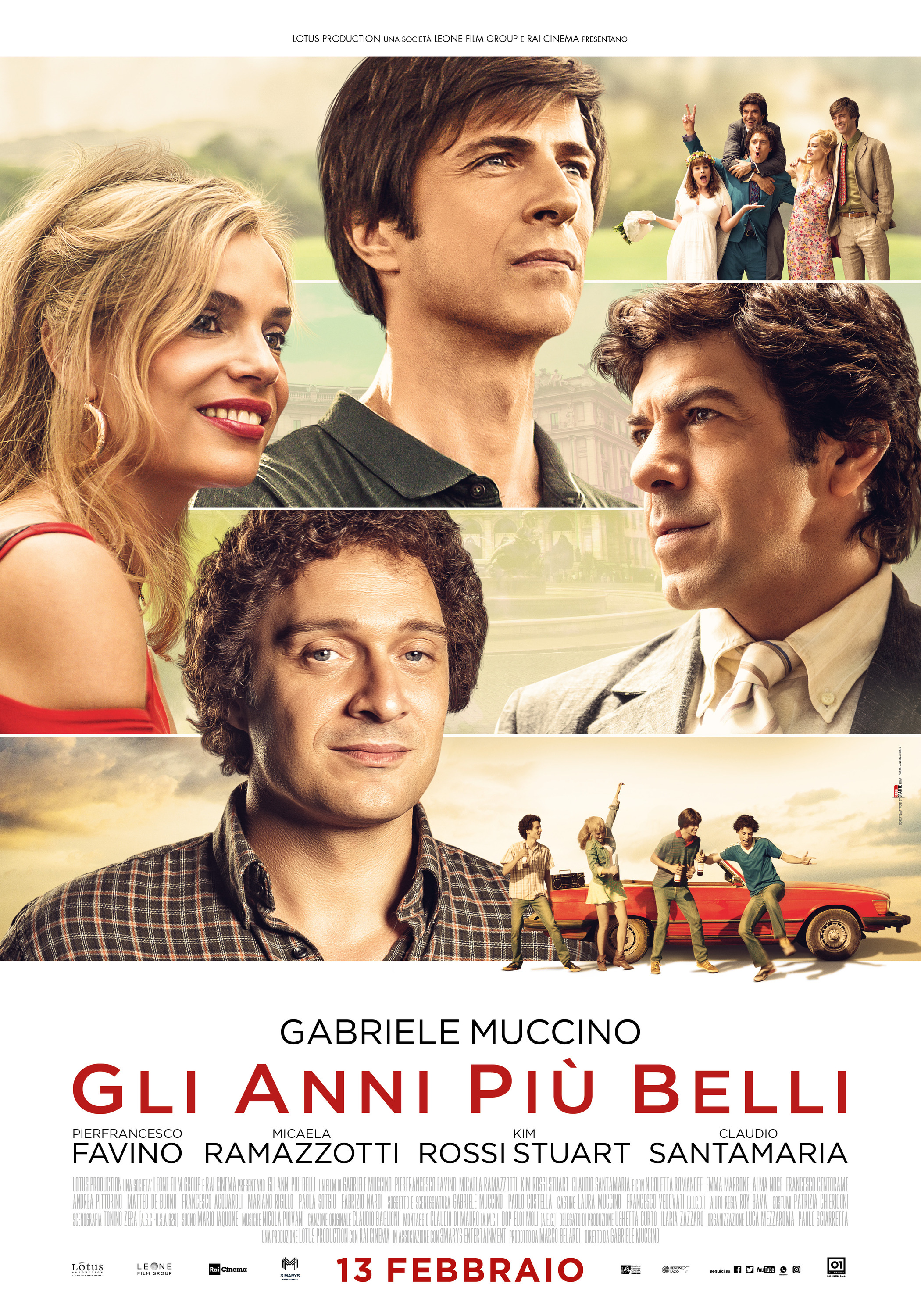 Mega Sized Movie Poster Image for Gli anni più belli (#1 of 4)