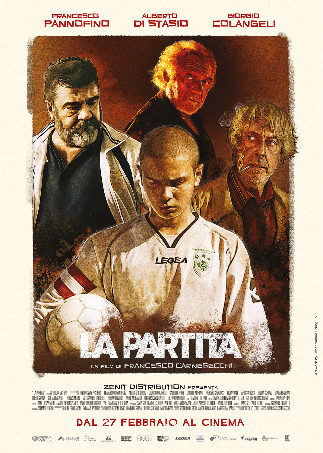 Extra Large Movie Poster Image for La partita 