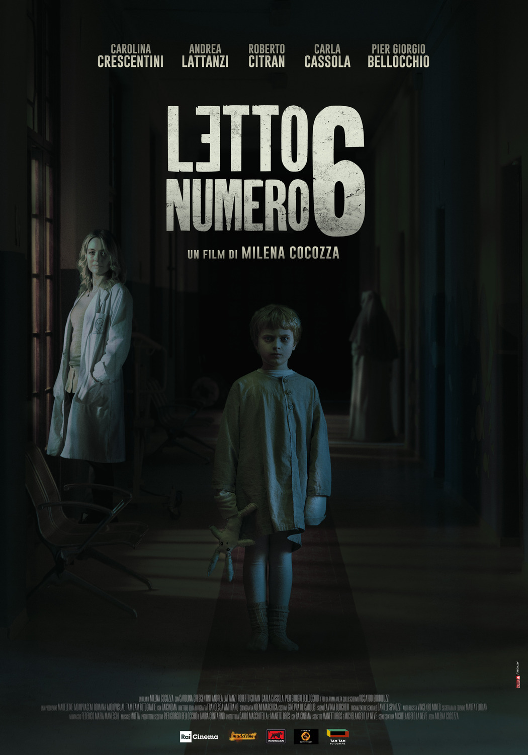 Extra Large Movie Poster Image for Letto numero 6 (#2 of 2)