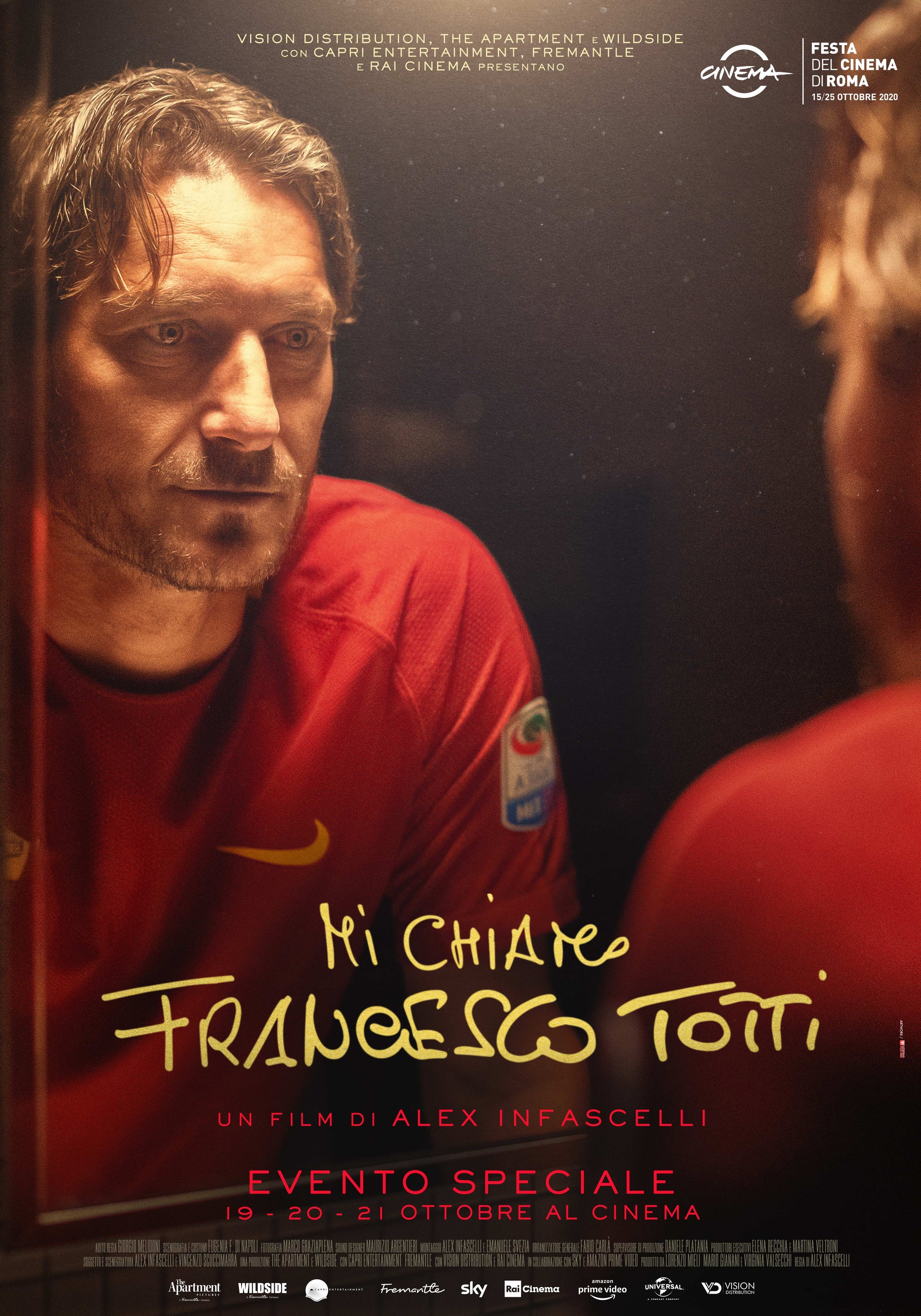Mega Sized Movie Poster Image for Mi chiamo Francesco Totti 