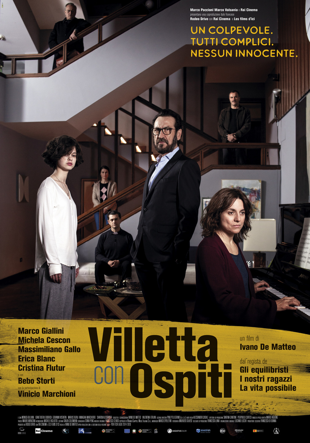 Extra Large Movie Poster Image for Villetta con ospiti 