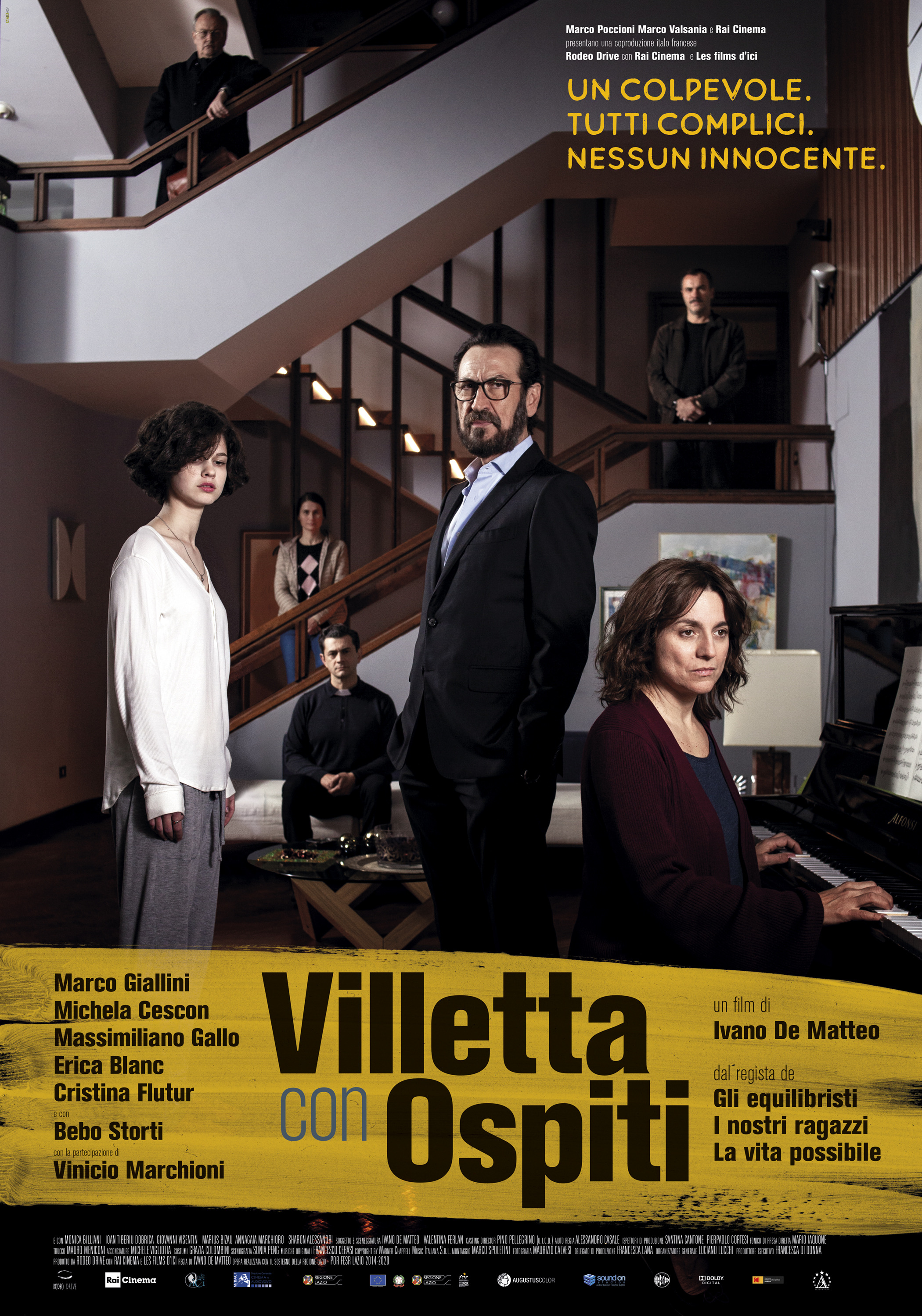 Mega Sized Movie Poster Image for Villetta con ospiti 