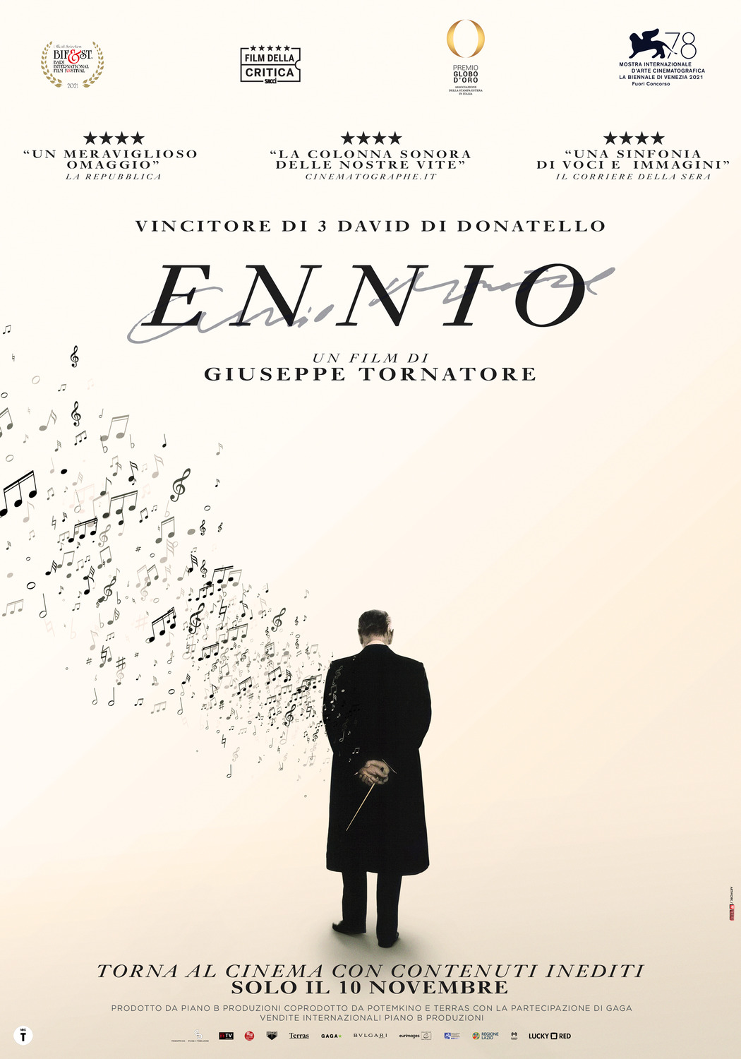 Extra Large Movie Poster Image for ENNIO (#3 of 4)