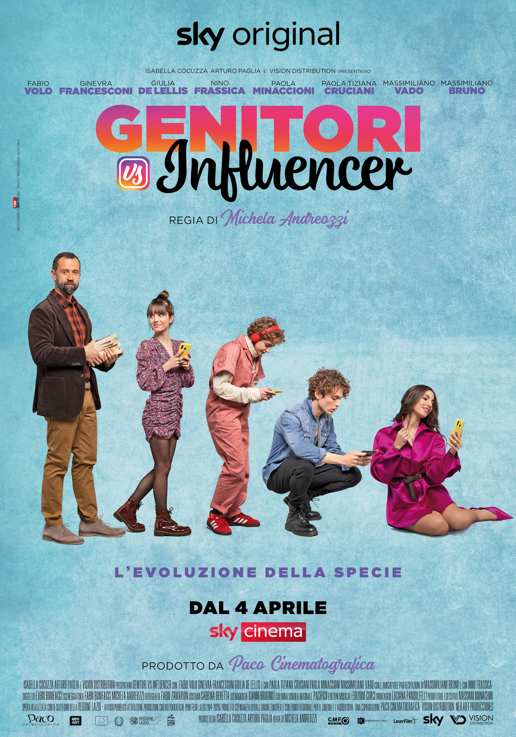 Extra Large Movie Poster Image for Genitori vs Influencer (#2 of 3)