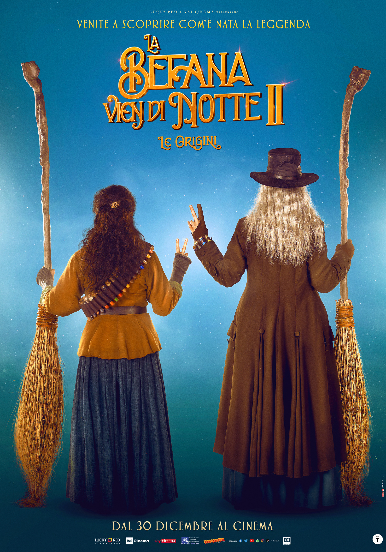Mega Sized Movie Poster Image for La Befana vien di notte: Le origini (#1 of 6)