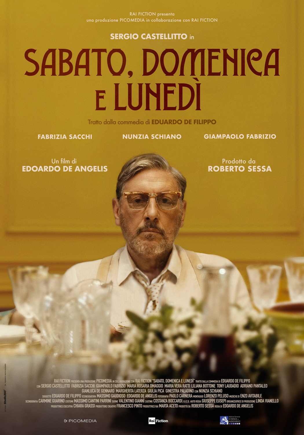 Extra Large Movie Poster Image for Sabato, domenica e lunedì 