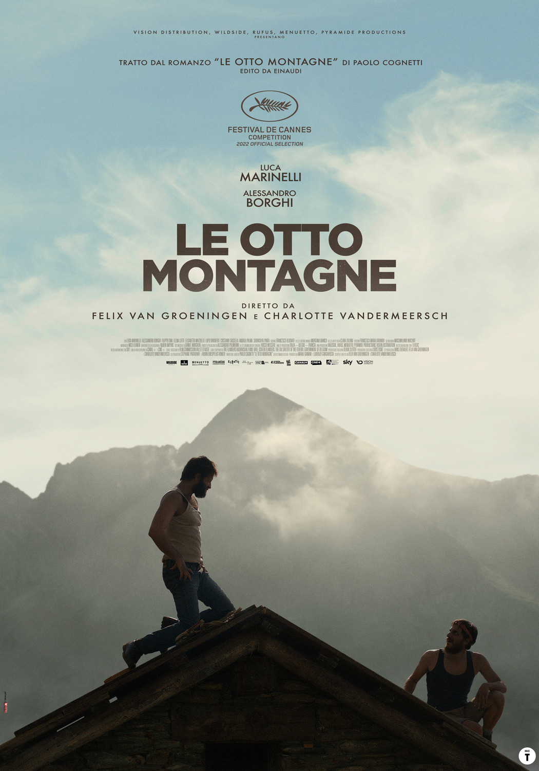 Extra Large Movie Poster Image for Le otto montagne (#1 of 3)