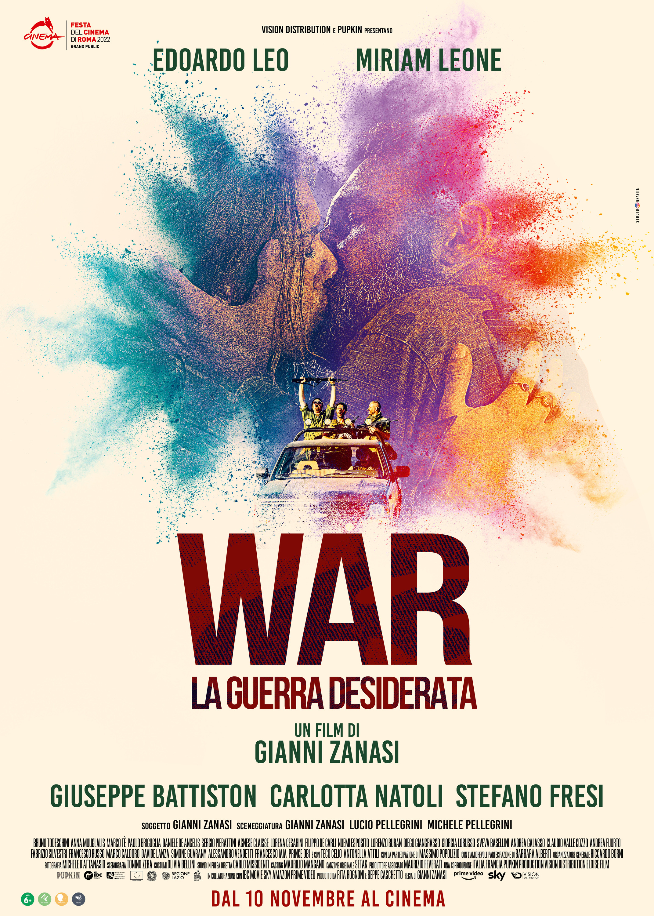Mega Sized Movie Poster Image for War: La guerra desiderata 