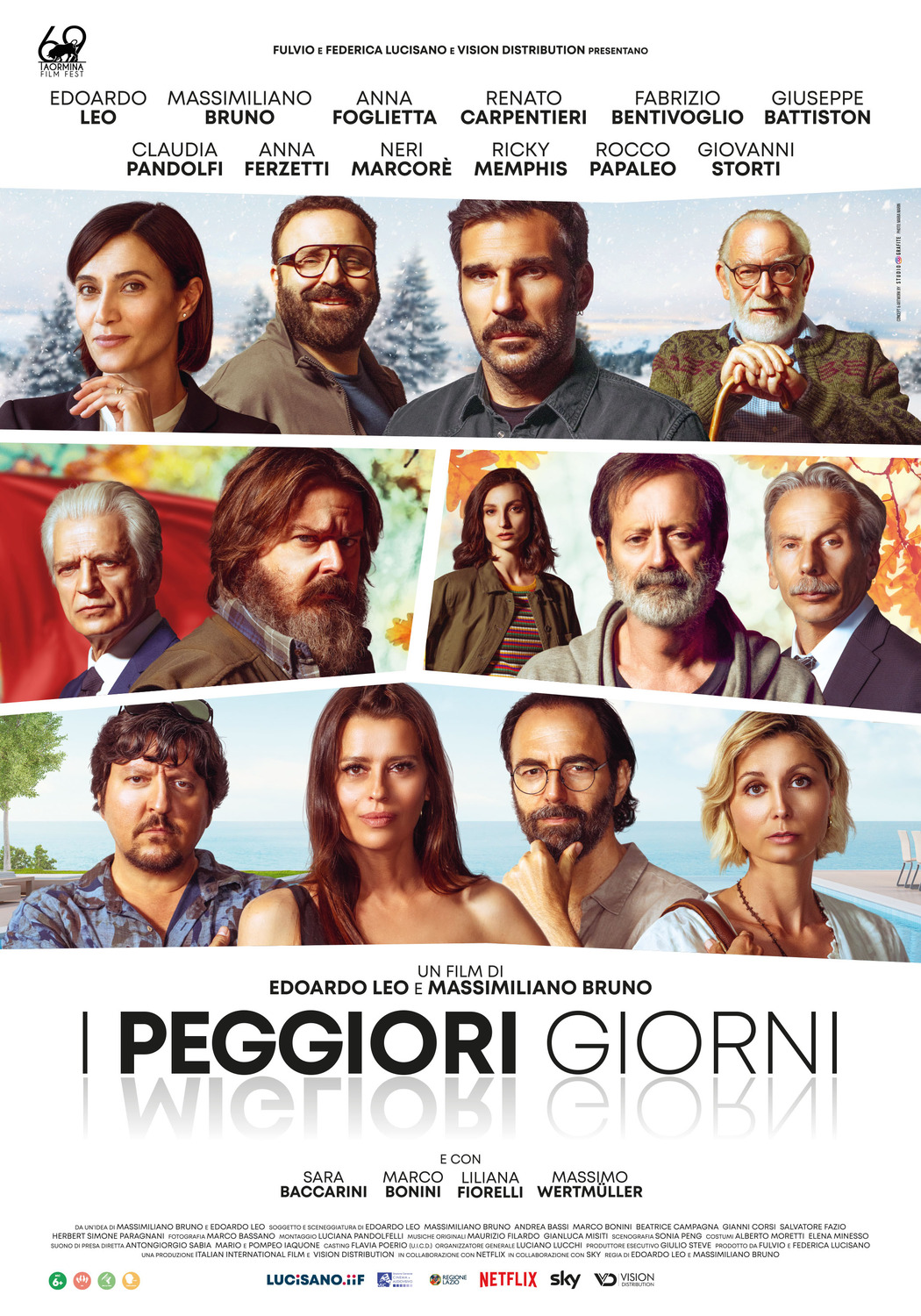 Extra Large Movie Poster Image for I peggiori giorni 