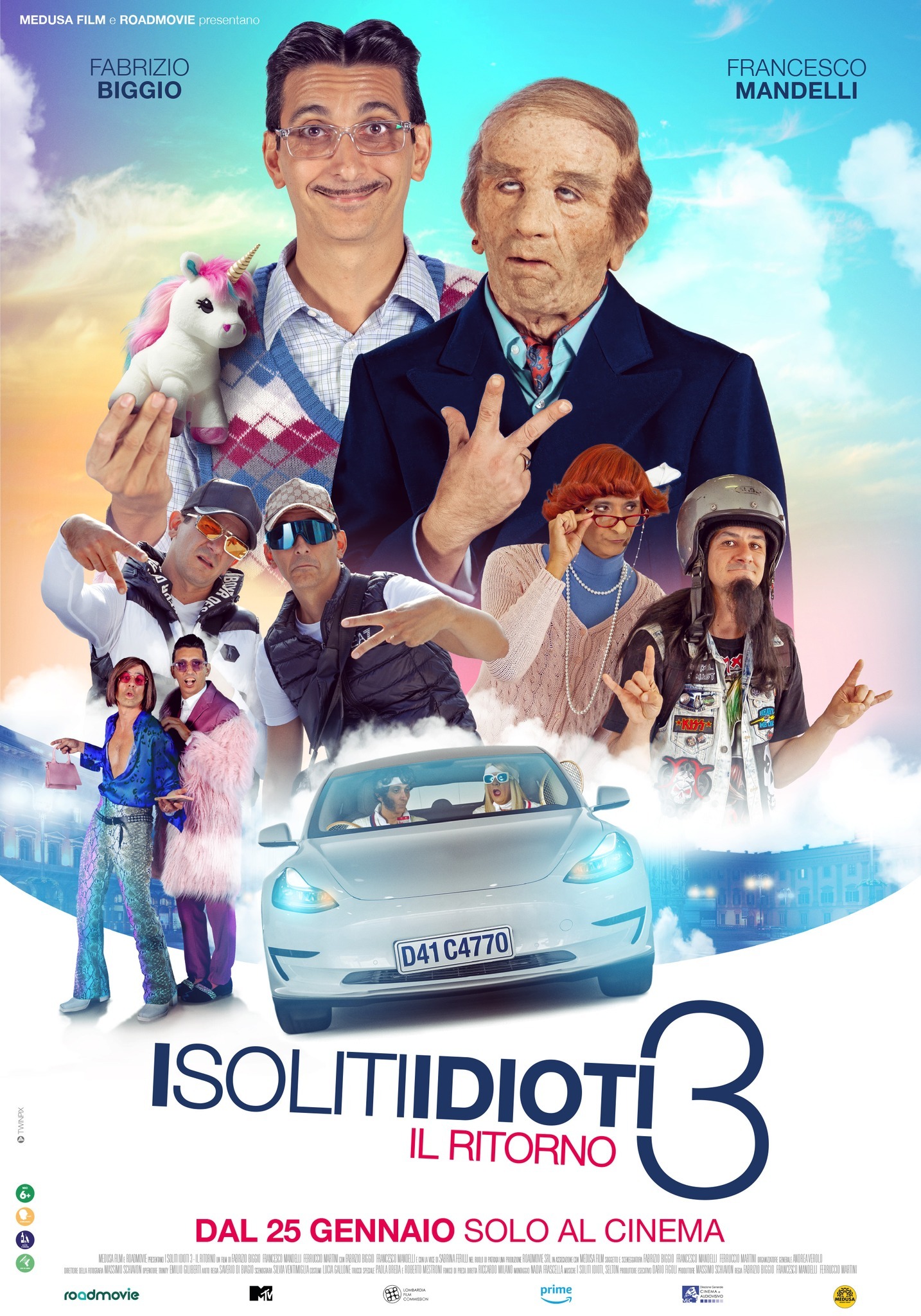 Mega Sized Movie Poster Image for I soliti idioti 3: Il ritorno (#3 of 3)