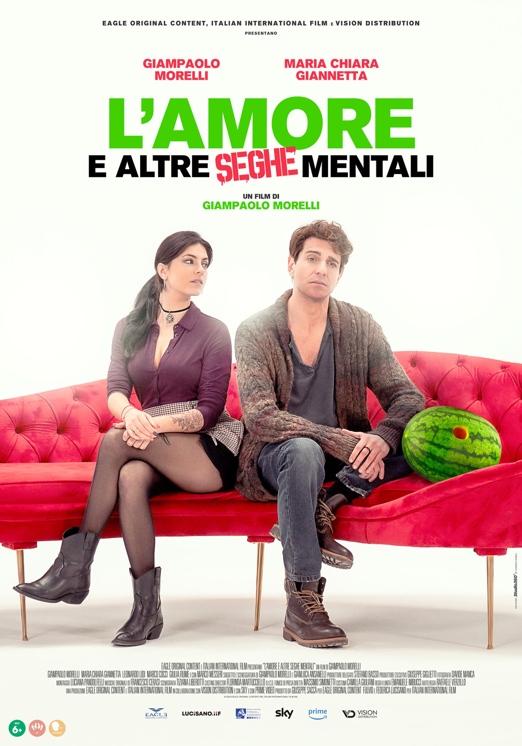 Extra Large Movie Poster Image for L'amore e altre seghe mentali 