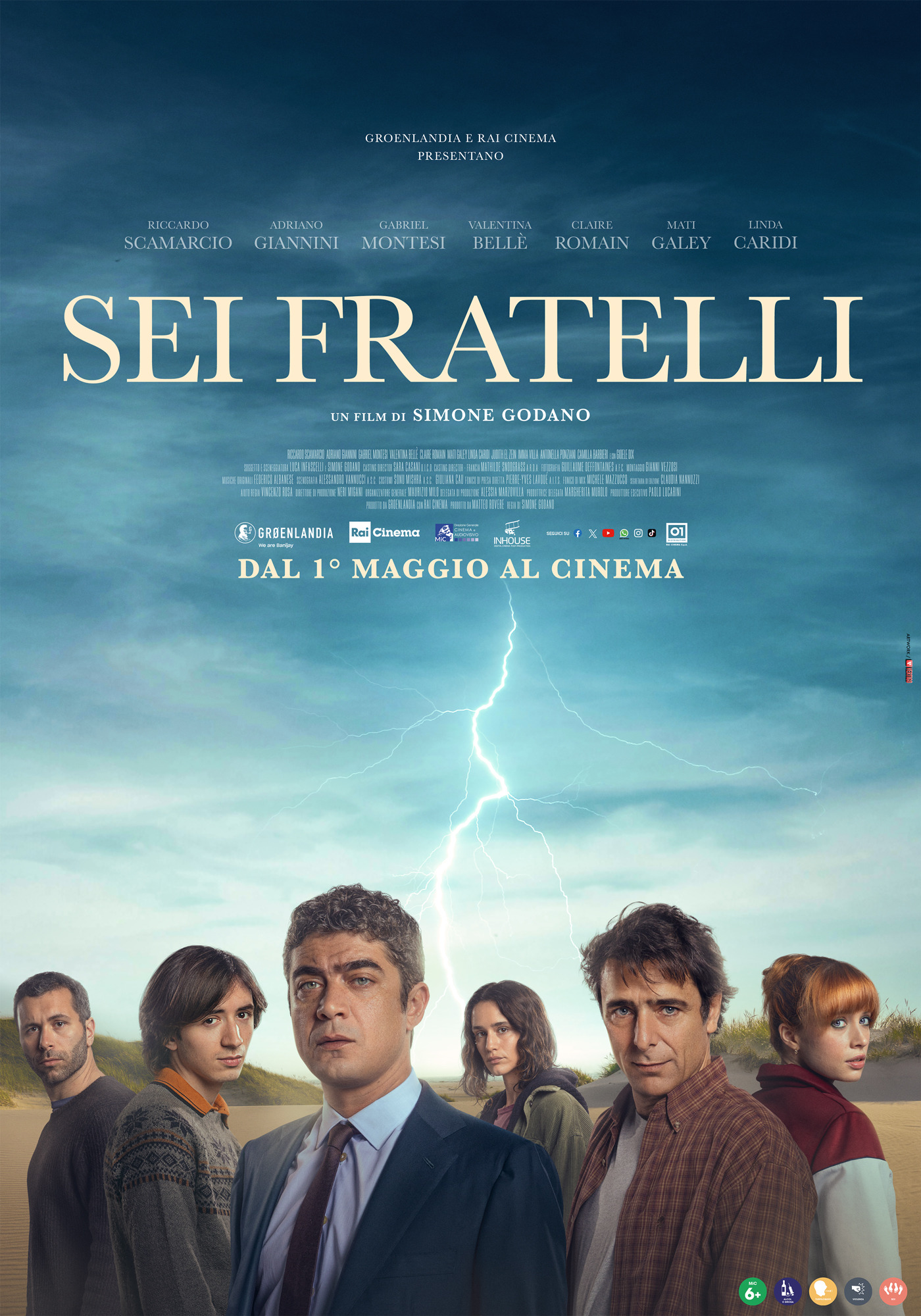 Mega Sized Movie Poster Image for Sei Fratelli 