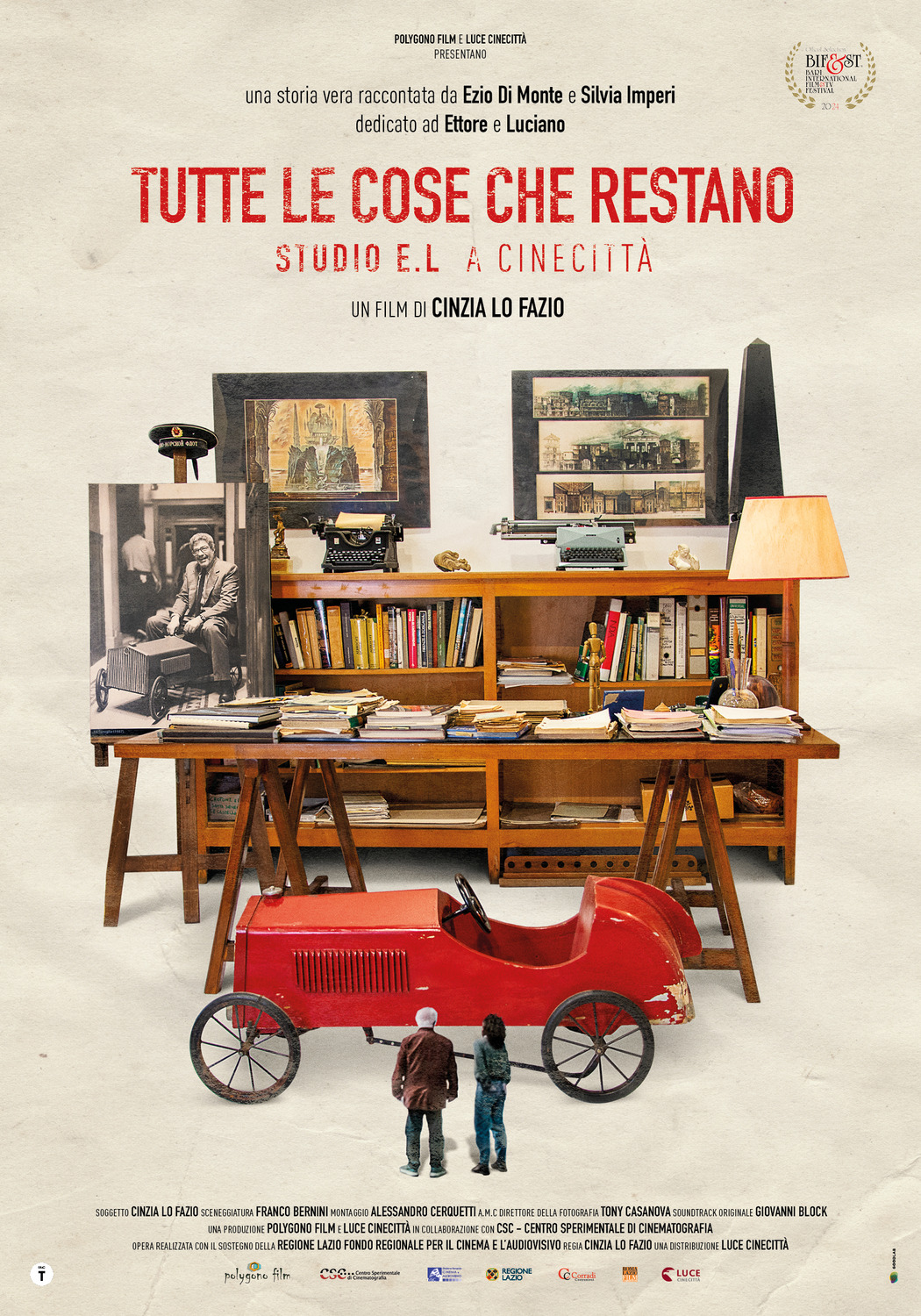 Extra Large Movie Poster Image for Tutte le cose che restano - Studio EL a Cinecittà 