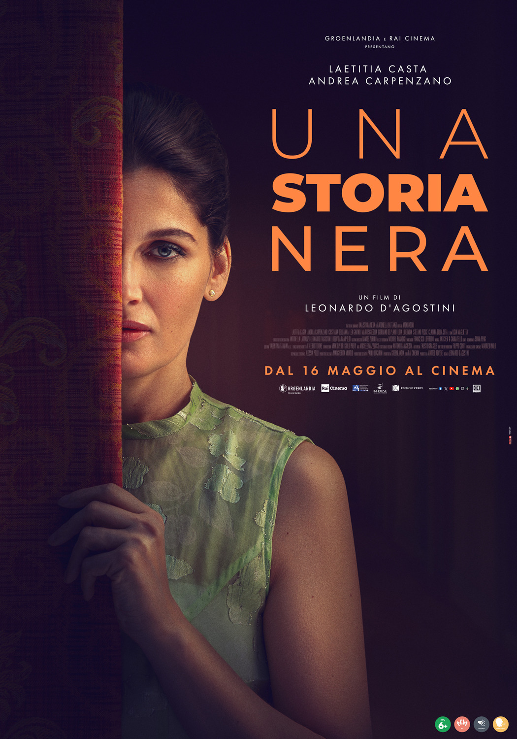 Extra Large Movie Poster Image for Una storia nera 