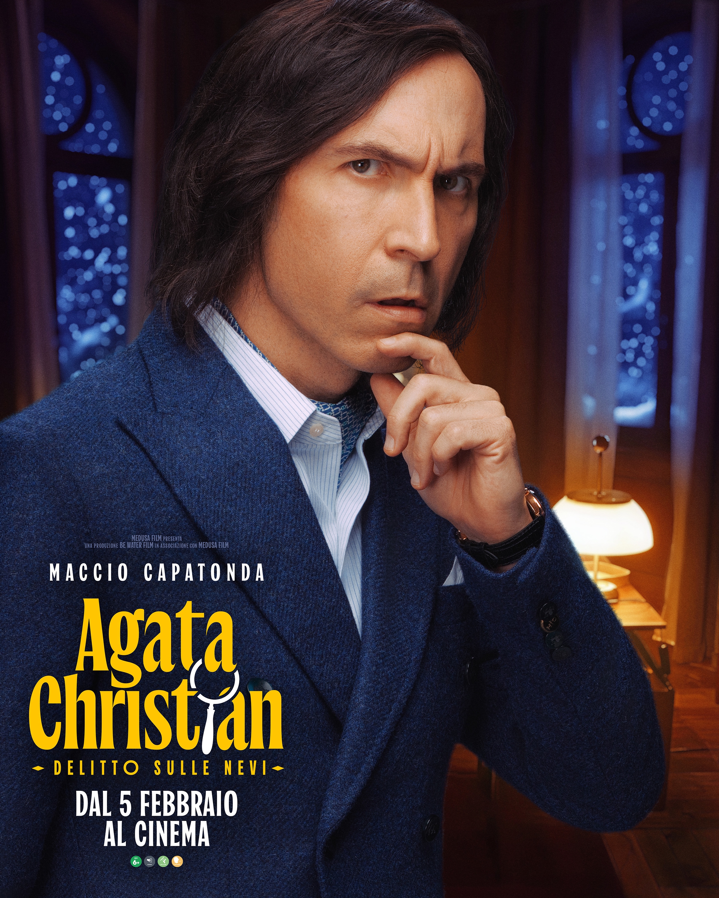 Mega Sized Movie Poster Image for Agata Christian - Delitto sulle nevi (#8 of 13)