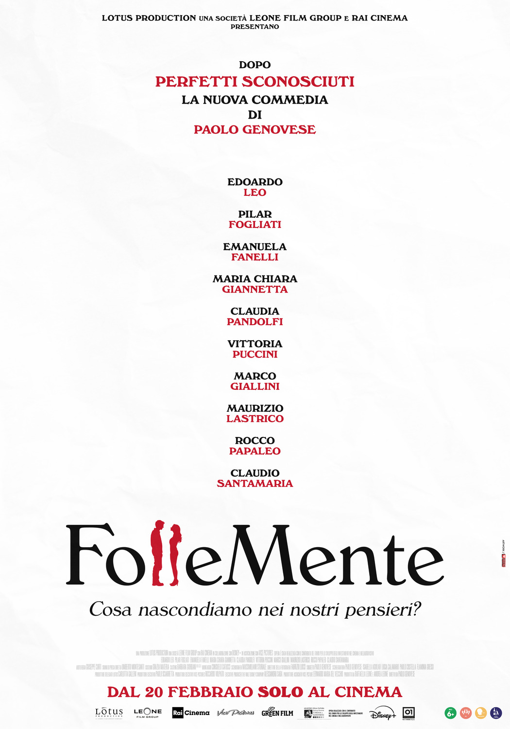 Extra Large Movie Poster Image for Follemente (#1 of 6)