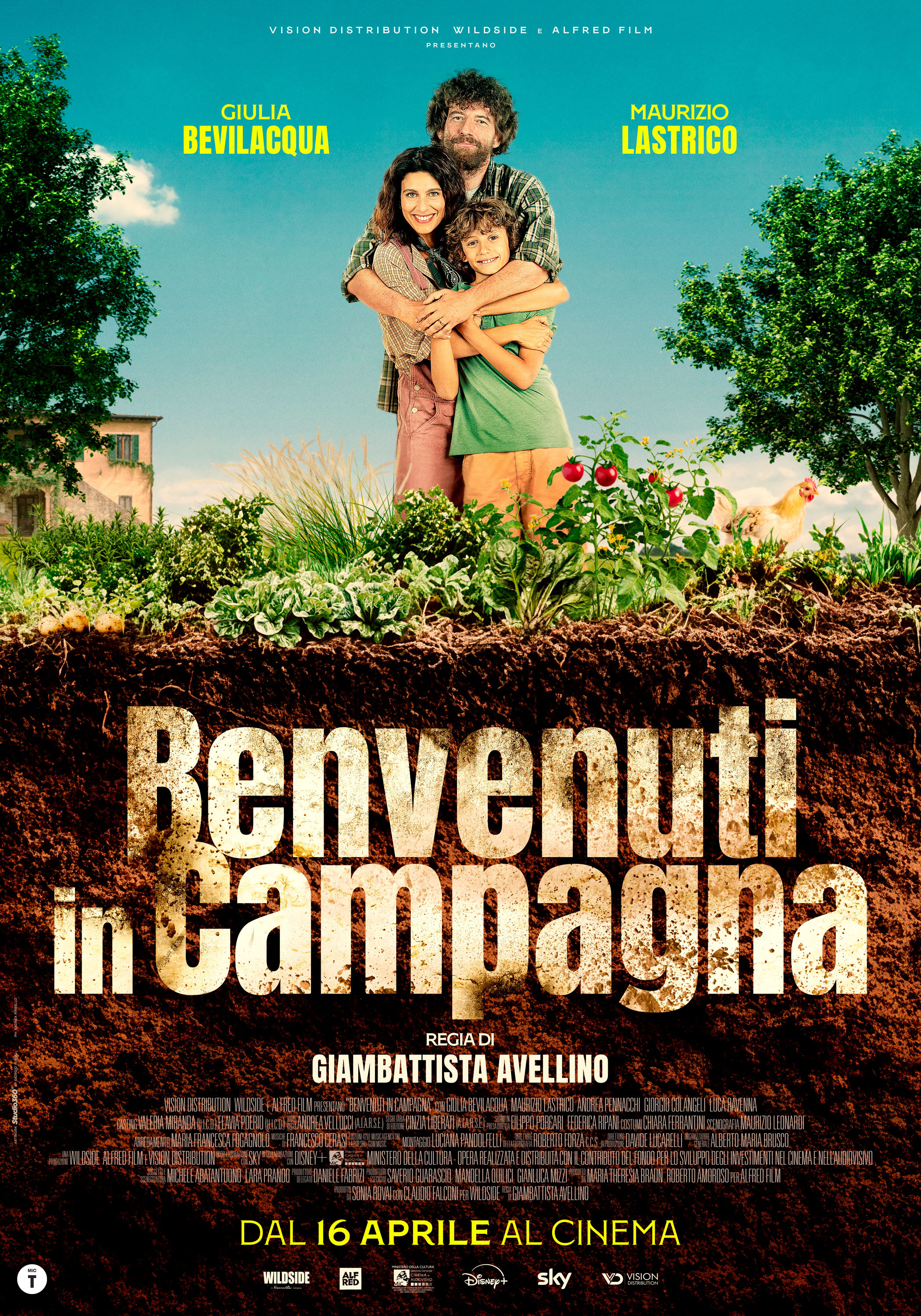 Mega Sized Movie Poster Image for Benvenuti in campagna 