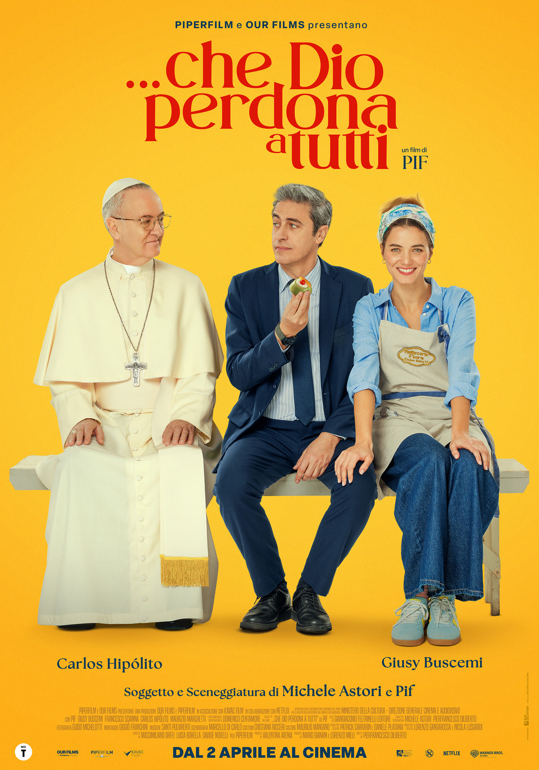 Extra Large Movie Poster Image for Che Dio Perdona a Tutti 