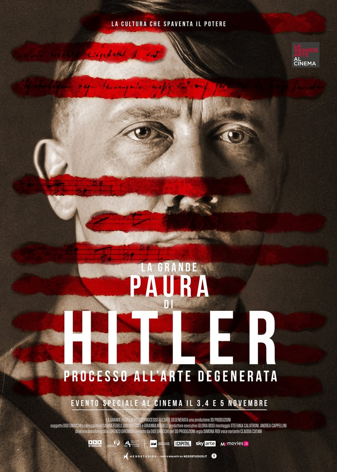 Extra Large Movie Poster Image for Hitler's Big Fear: The Trial Against Degenerate Art 