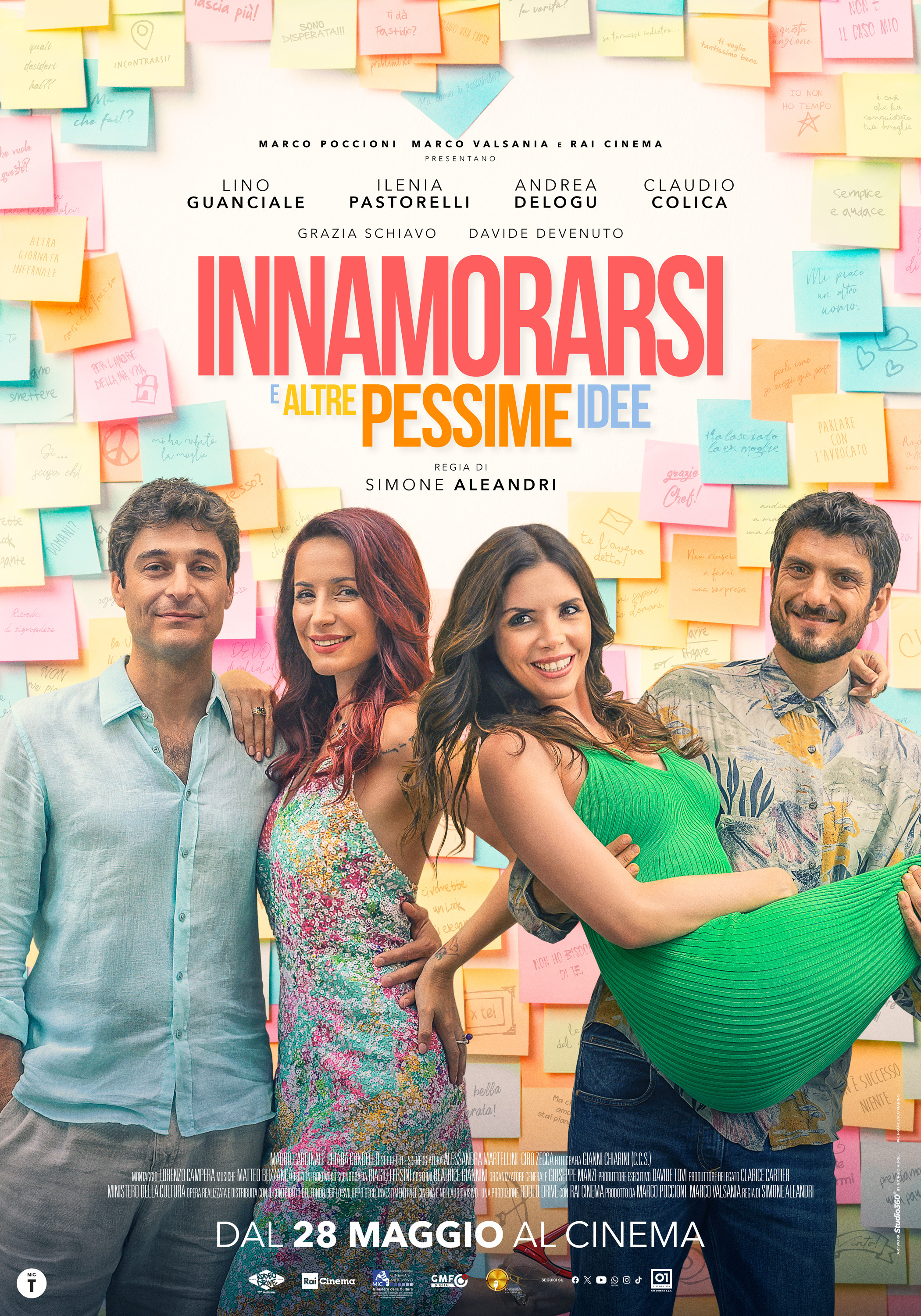 Mega Sized Movie Poster Image for Innamorarsi e altre pessime idee 