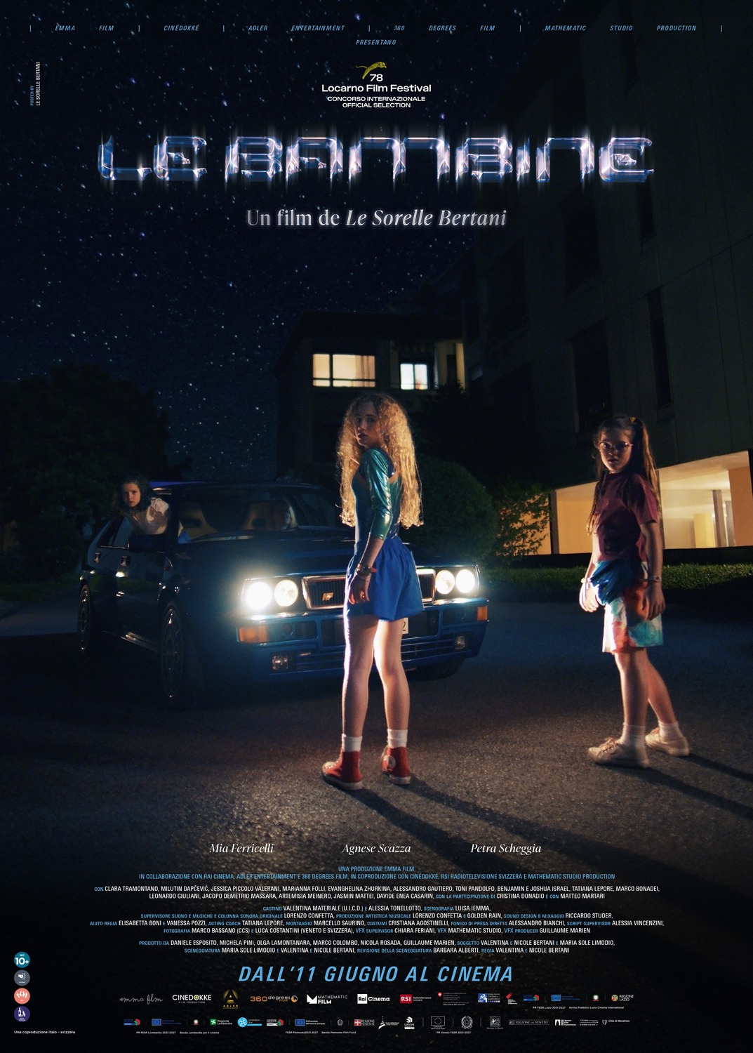 Extra Large Movie Poster Image for Le bambine 
