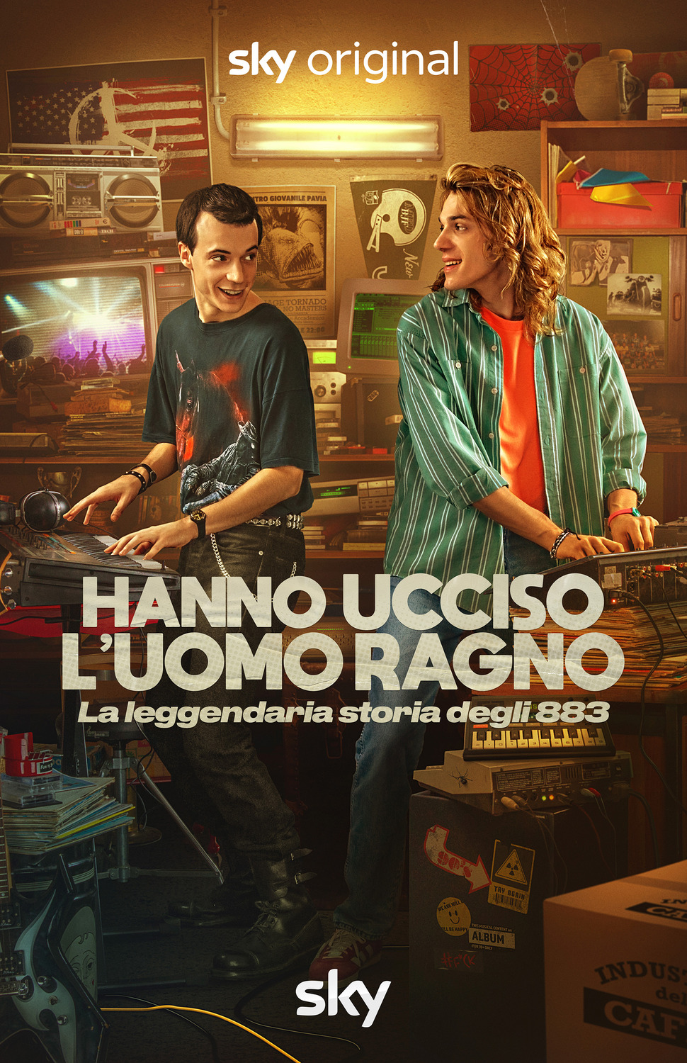 Extra Large TV Poster Image for Hanno ucciso l'Uomo Ragno - La vera storia degli 883 