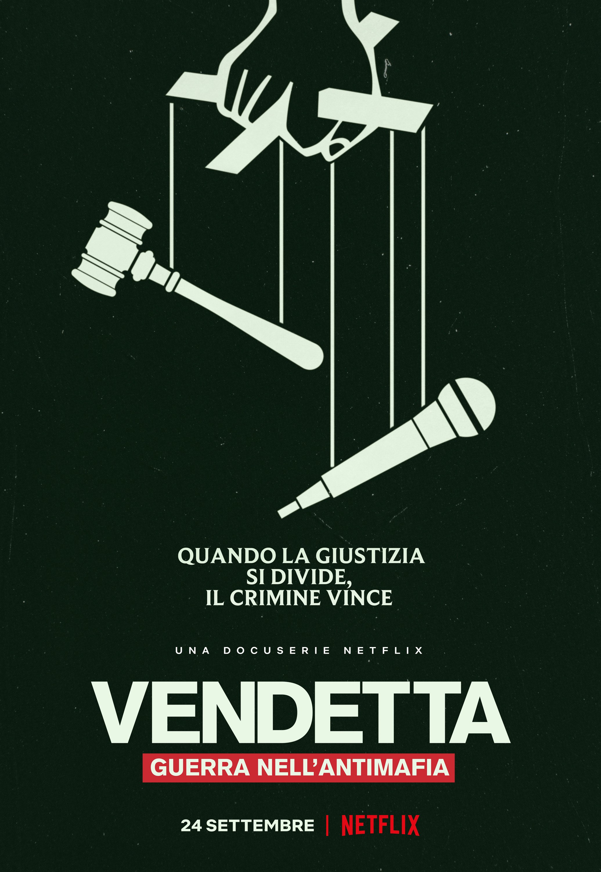 Mega Sized TV Poster Image for Vendetta: Guerra nell'antimafia (#2 of 2)