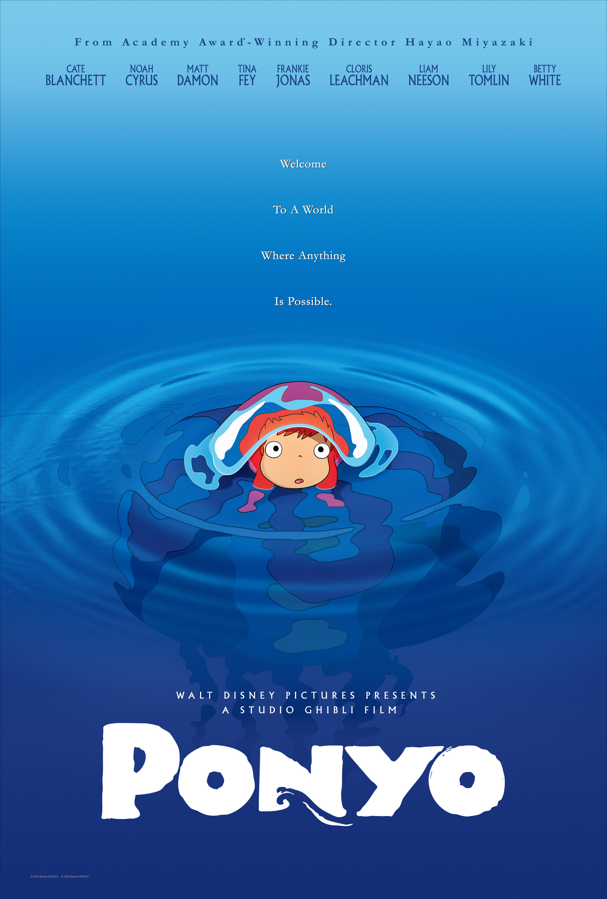 Mega Sized Movie Poster Image for Gake no ue no Ponyo (#3 of 3)