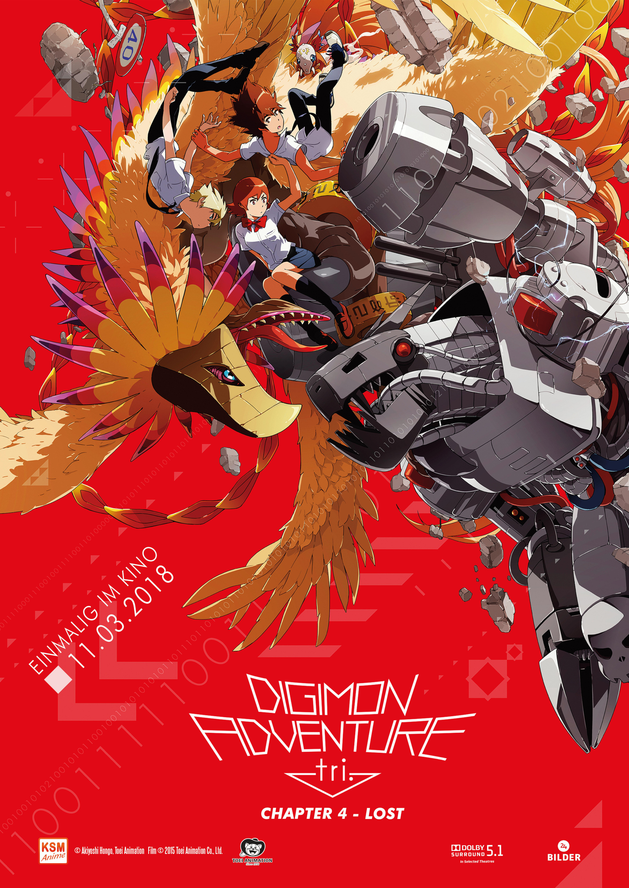 Mega Sized Movie Poster Image for Digimon Adventure tri. 4: Sôshitsu 