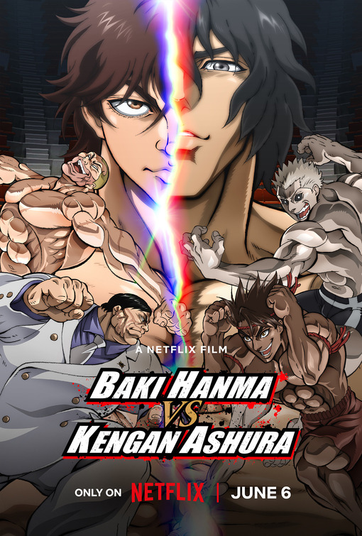 Baki Hanma VS Kengan Ashura Movie Poster