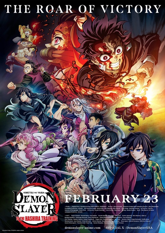 Demon Slayer: Kimetsu No Yaiba - To the Hashira Training Movie Poster
