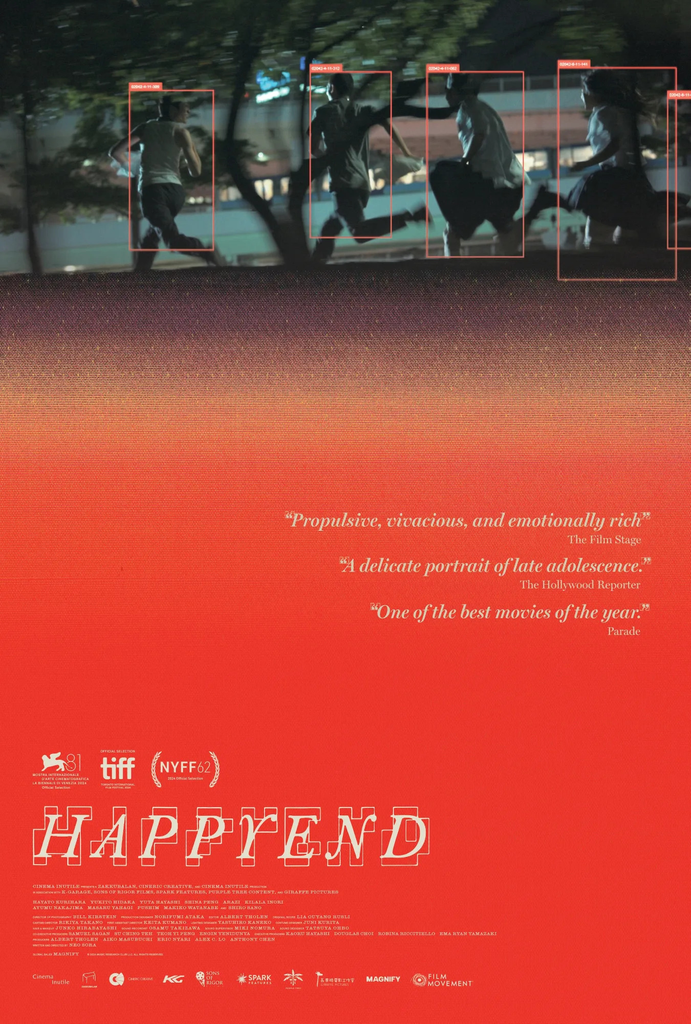 Mega Sized Movie Poster Image for Happyend 