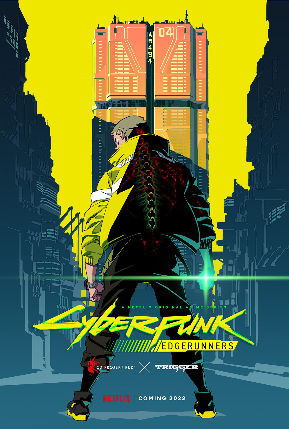 Extra Large TV Poster Image for Cyberpunk: Edgerunners (#1 of 6)