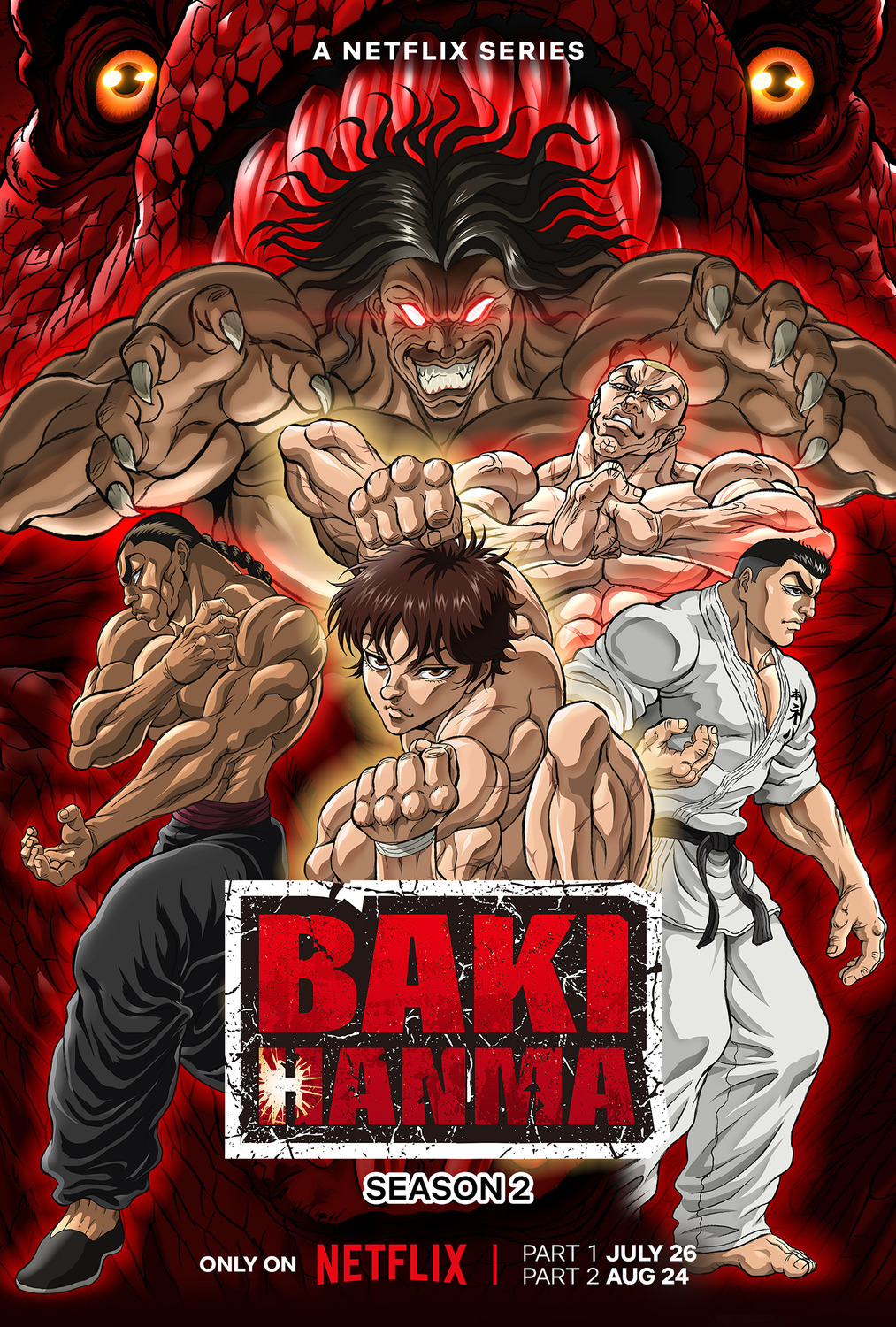 Extra Large TV Poster Image for Hanma Baki: Son of Ogre (#2 of 2)