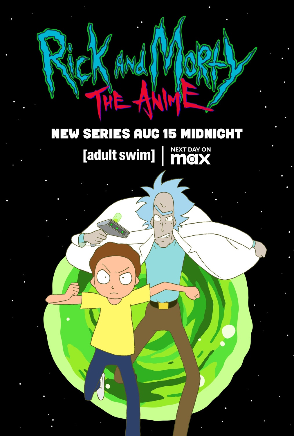 Extra Large TV Poster Image for Rick and Morty: The Anime (#1 of 2)