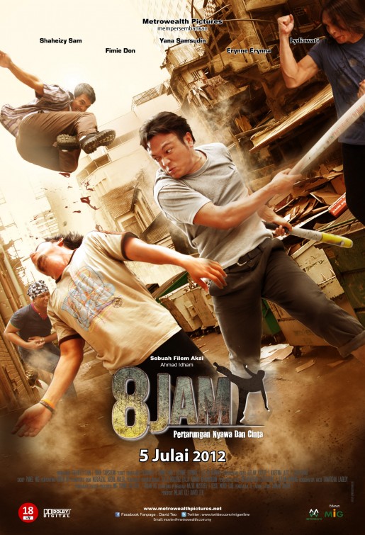 8 Jam Movie Poster