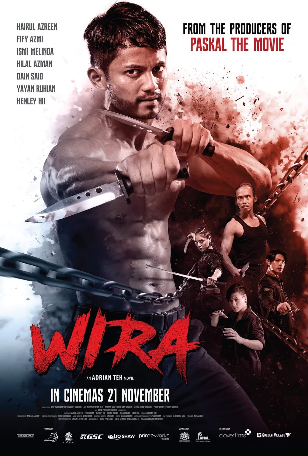 Extra Large Movie Poster Image for Wira 