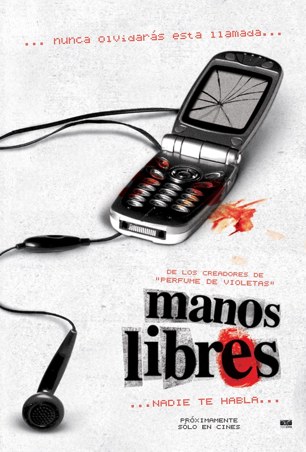 Extra Large Movie Poster Image for Manos libres (#1 of 2)