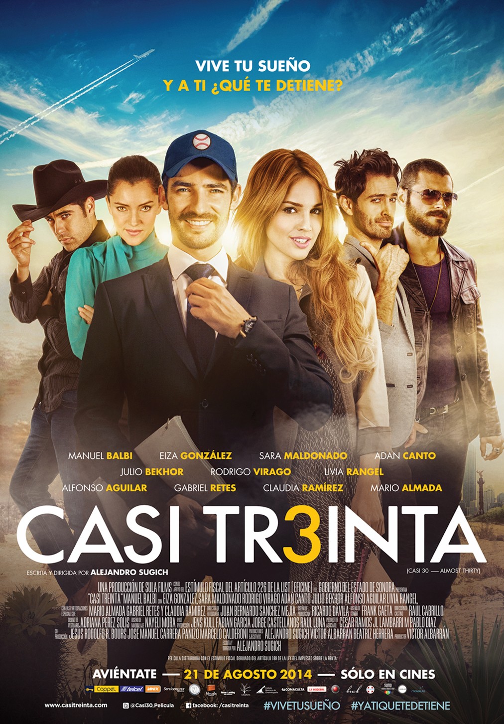 Extra Large Movie Poster Image for Casi treinta 