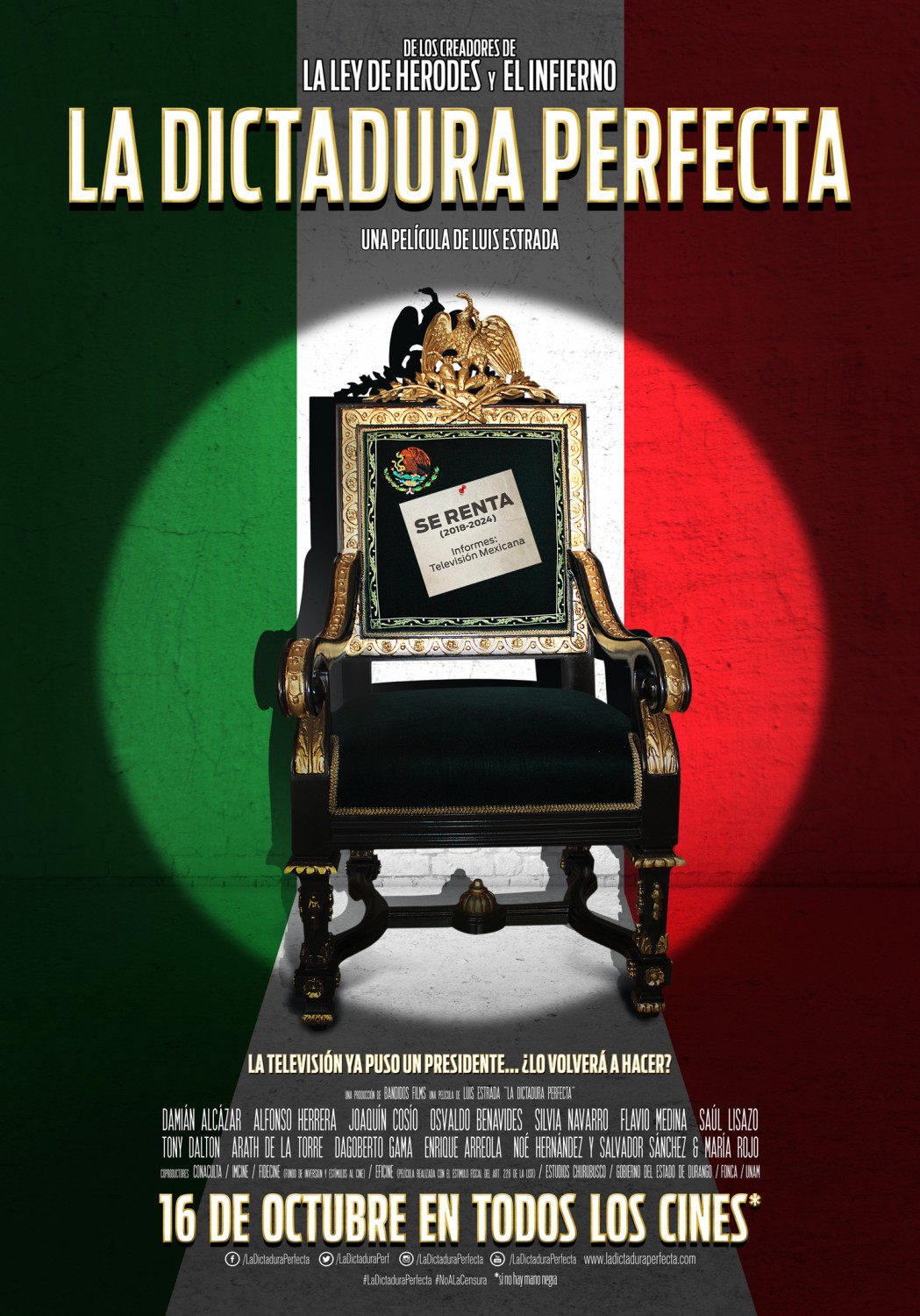 Extra Large Movie Poster Image for La Dictadura Perfecta (#1 of 2)