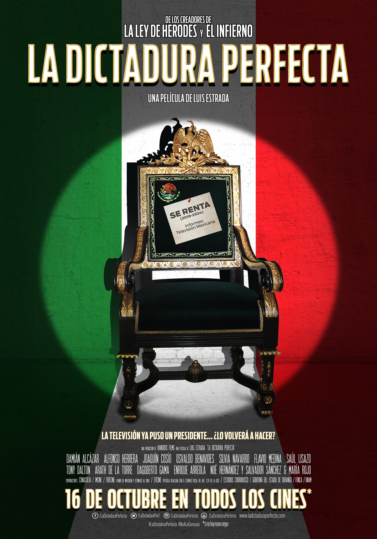 Mega Sized Movie Poster Image for La Dictadura Perfecta (#1 of 2)