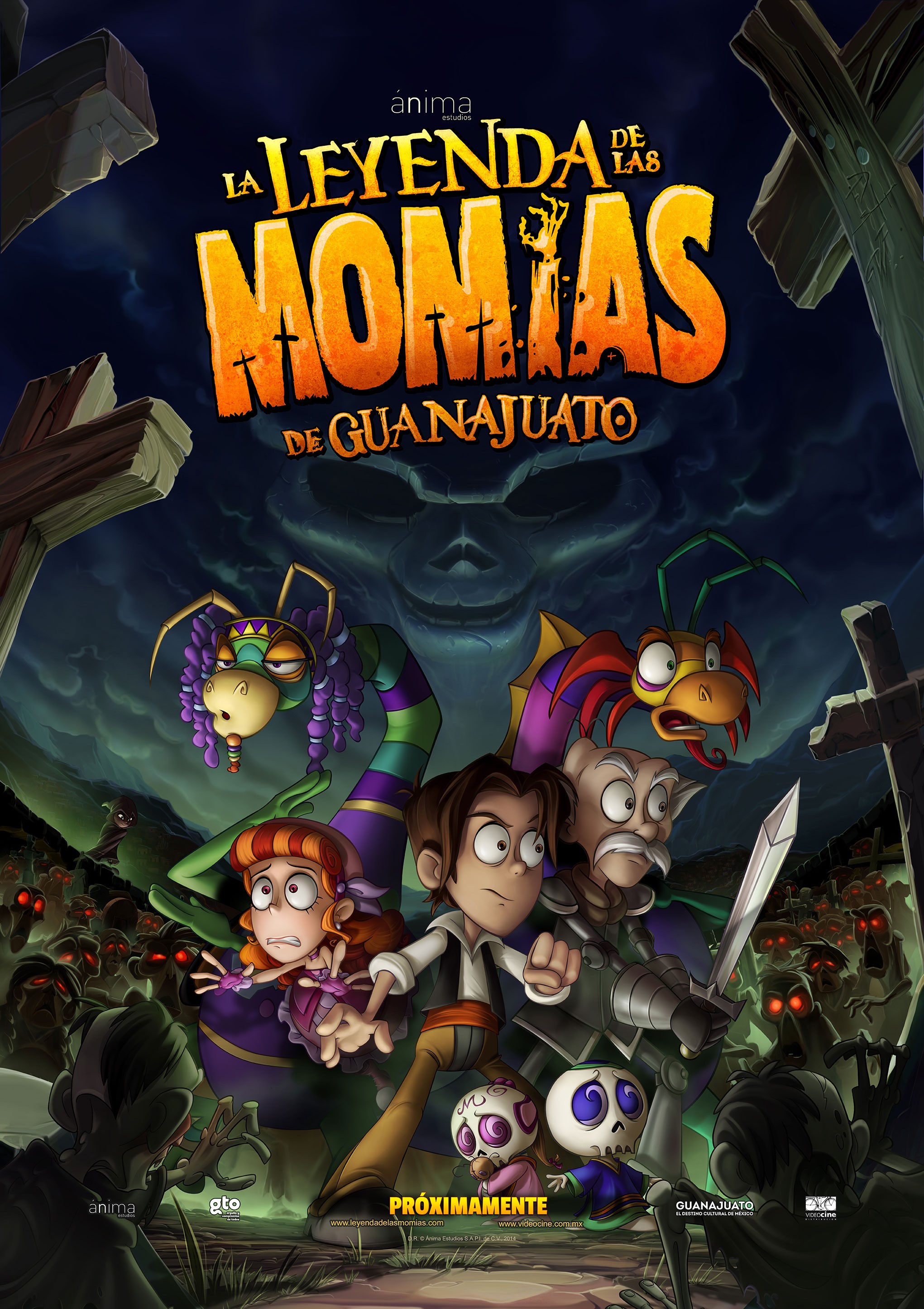 Mega Sized Movie Poster Image for La leyenda de las momias (#2 of 2)
