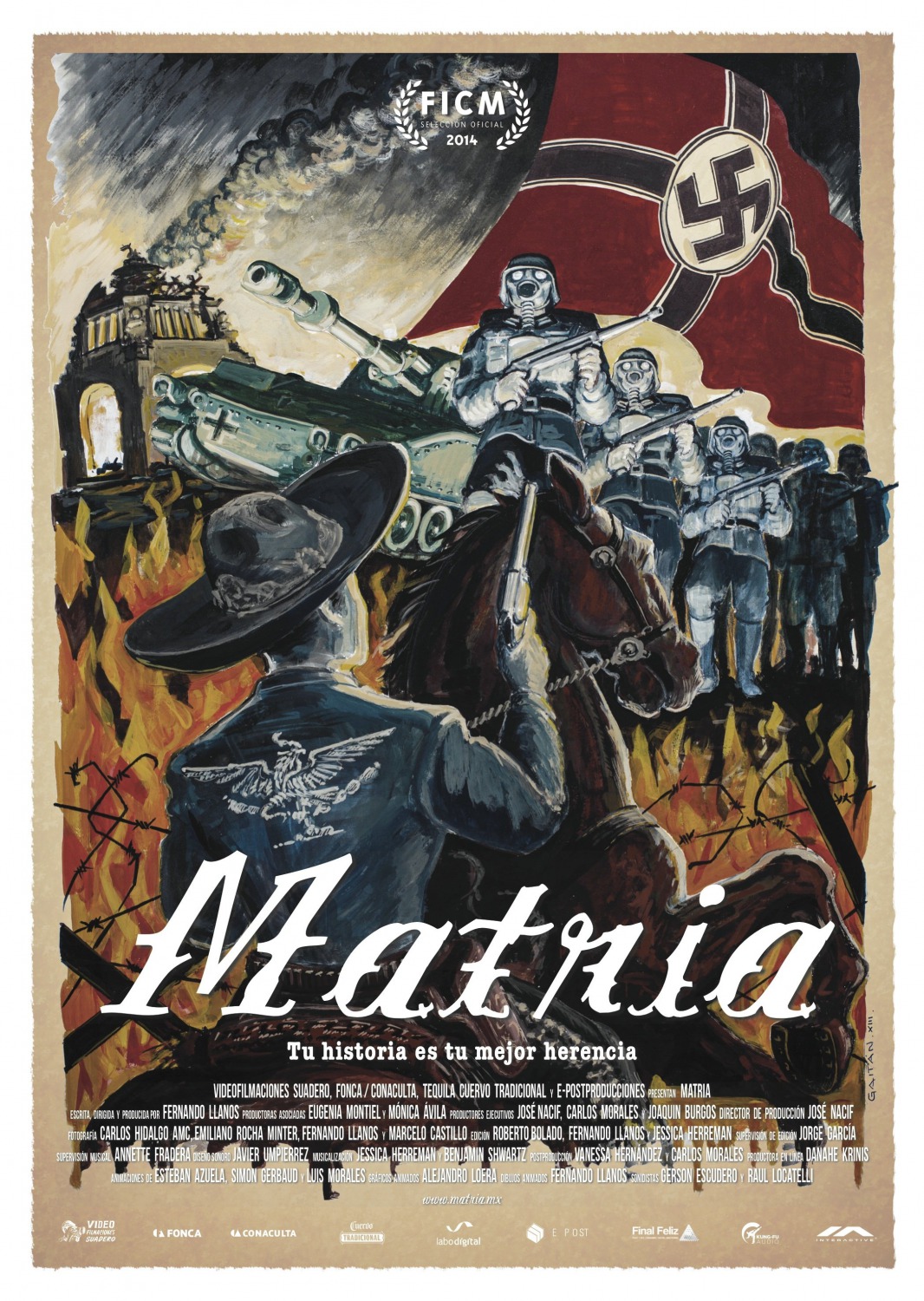 Extra Large Movie Poster Image for Matria 