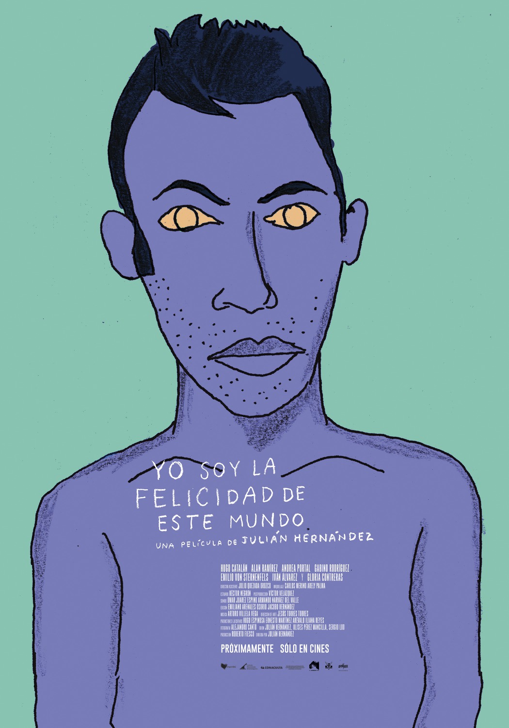Extra Large Movie Poster Image for Yo soy la felicidad de este mundo (#3 of 3)
