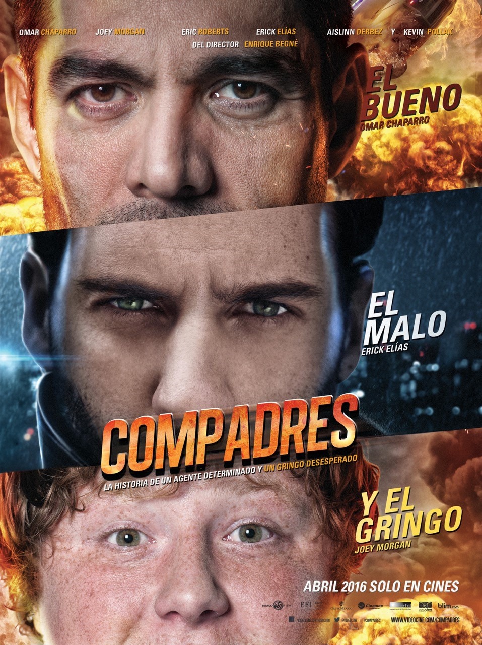 Extra Large Movie Poster Image for Compadres (#1 of 4)