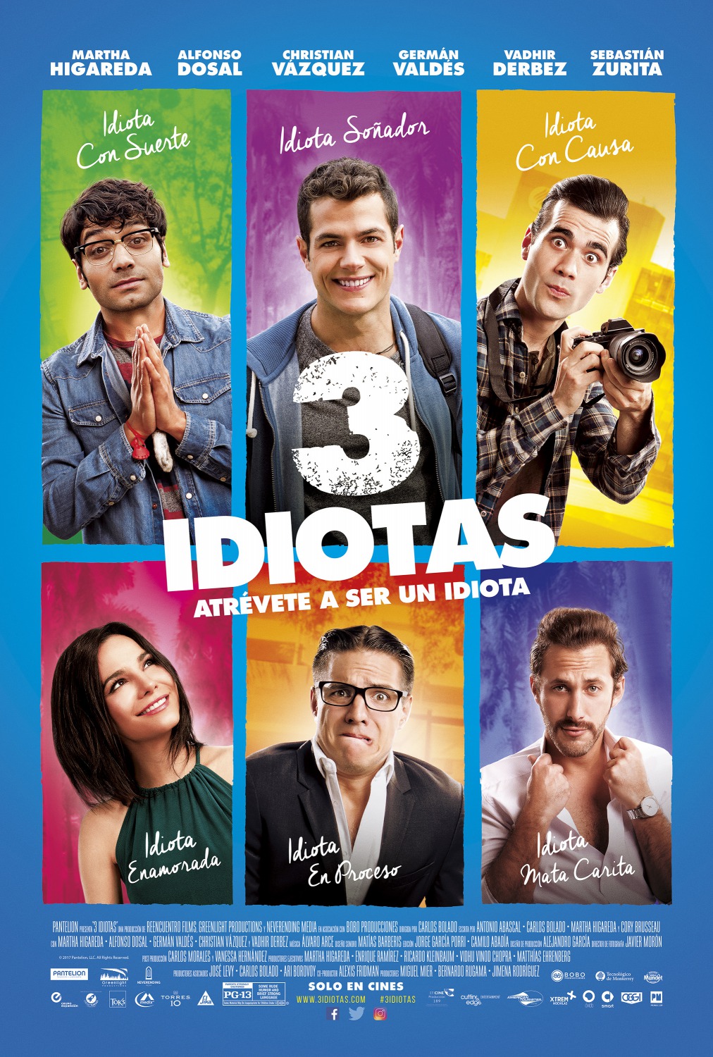 Extra Large Movie Poster Image for 3 Idiotas (#9 of 9)